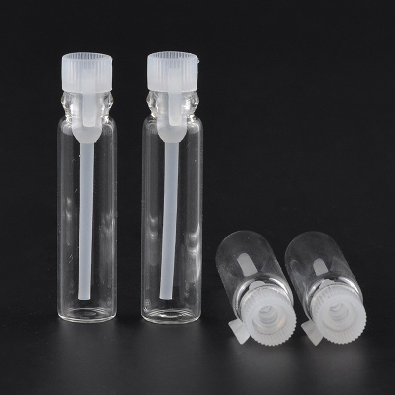 Perfume Fragrance Lab - 10PCS 1/2/3 Ml มินิน้ำหอมขนาดเล็กขวดน้ำหอมขวดห้องปฏิบัติการ Liquid กลิ่นหอมหลอดทดสอบทดลอง