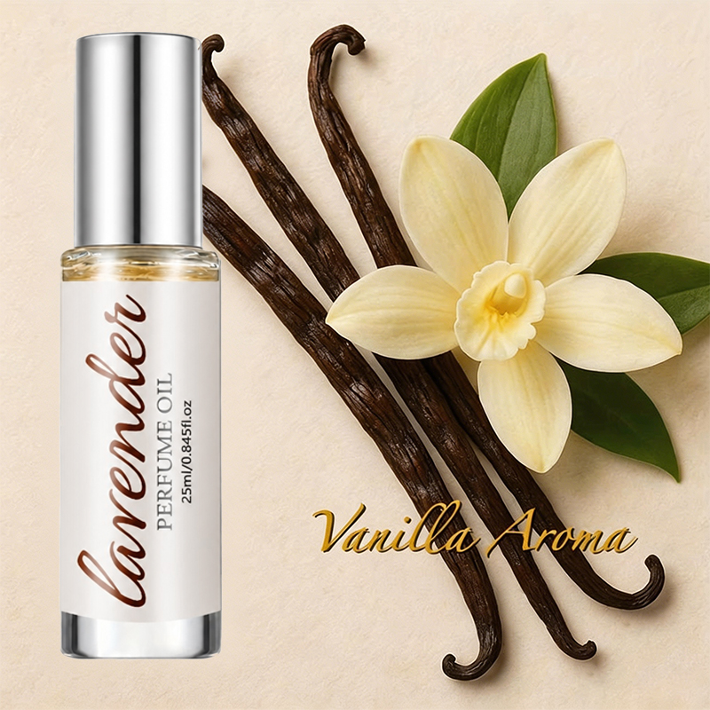 Vanilla Perfume Oil - สเปรย์น้ำหอมกลิ่นวานิลลา 25 มล. น้ำหอมกลิ่นอ่อนโยน ติดทนนาน อ่อนโยน