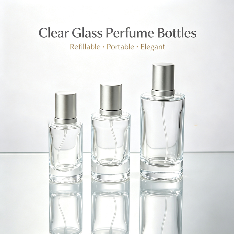 Perfume Fragrance Story - ขวดน้ำหอมแก้วเปล่าขนาด 20/30/50 มล. พร้อมหัวฉีดสเปรย์ละเอียด เหมาะสำหรับการเดินทางระดับไฮเอนด์