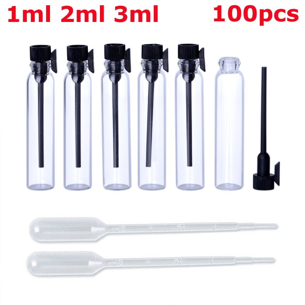 Perfume Fragrance Lab - 100PCS 1ml 2ml 3ml น้ําหอมตัวอย่าง MINI
