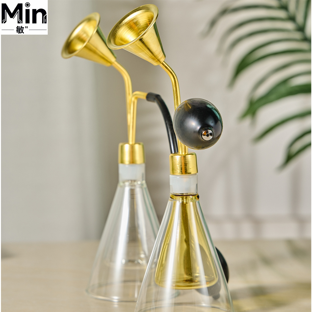 Perfume Fragrance Lab - ขวดแก้วสำหรับทดสอบน้ำหอม พร้อมฝาปิด สำหรับบาร์น้ำหอม น้ำมันหอมระเหย และการจัดแสดงในห้องปฏิบัติการ