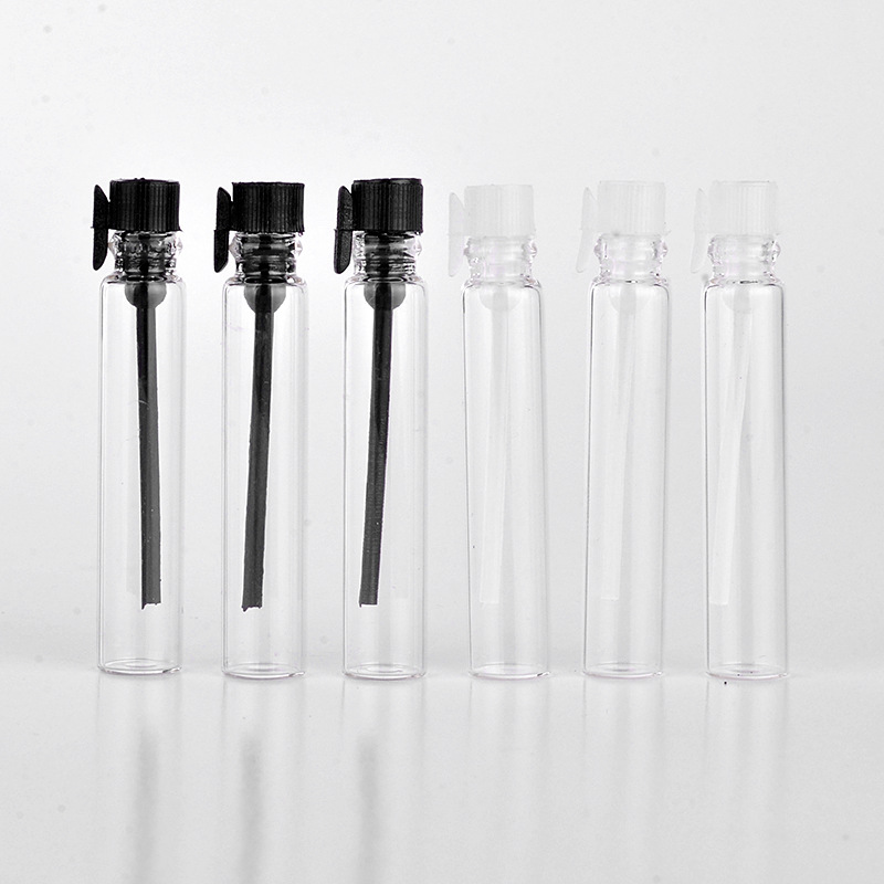 Perfume Fragrance Lab - 50pcs 1 ml/2 ml/3 ml มินิแก้วน้ําหอมขนาดเล็กขวดขวดน้ําหอมห้องปฏิบัติการ