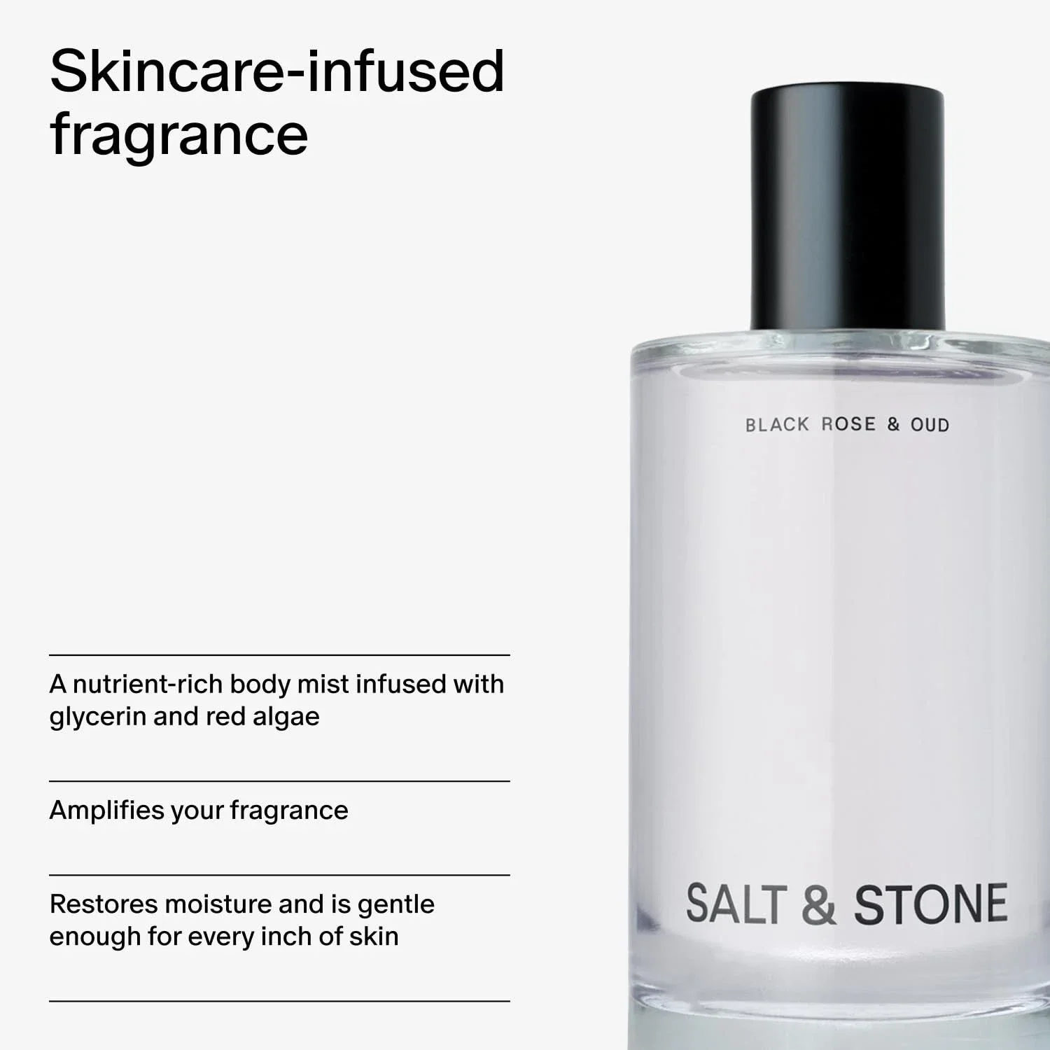 SALT & STONE แบล็คโรส & อู๊ด โ - Fragrance Perfume Usa บทวิจารณ์และราคา