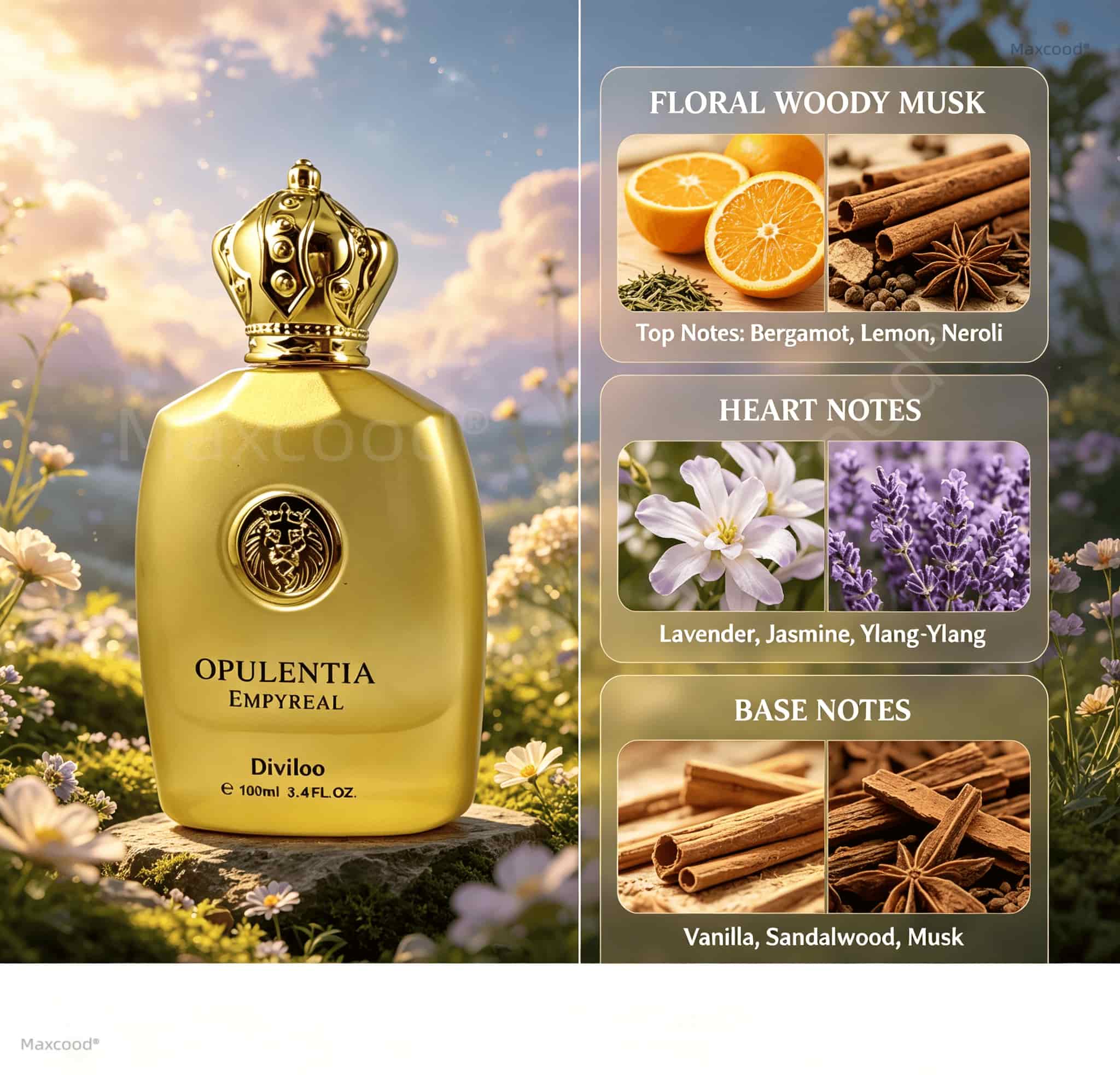 กลิ่นดอกไม้ กลิ่นไม้ และกลิ่นม - Fragrance Perfume Usa บทวิจารณ์และราคา
