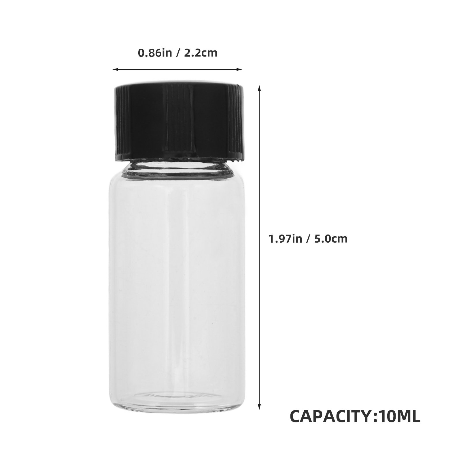 ขวดแก้วใสขนาด 10 มล. พร้อมฝาเก - Perfume Fragrance Lab บทวิจารณ์และราคา