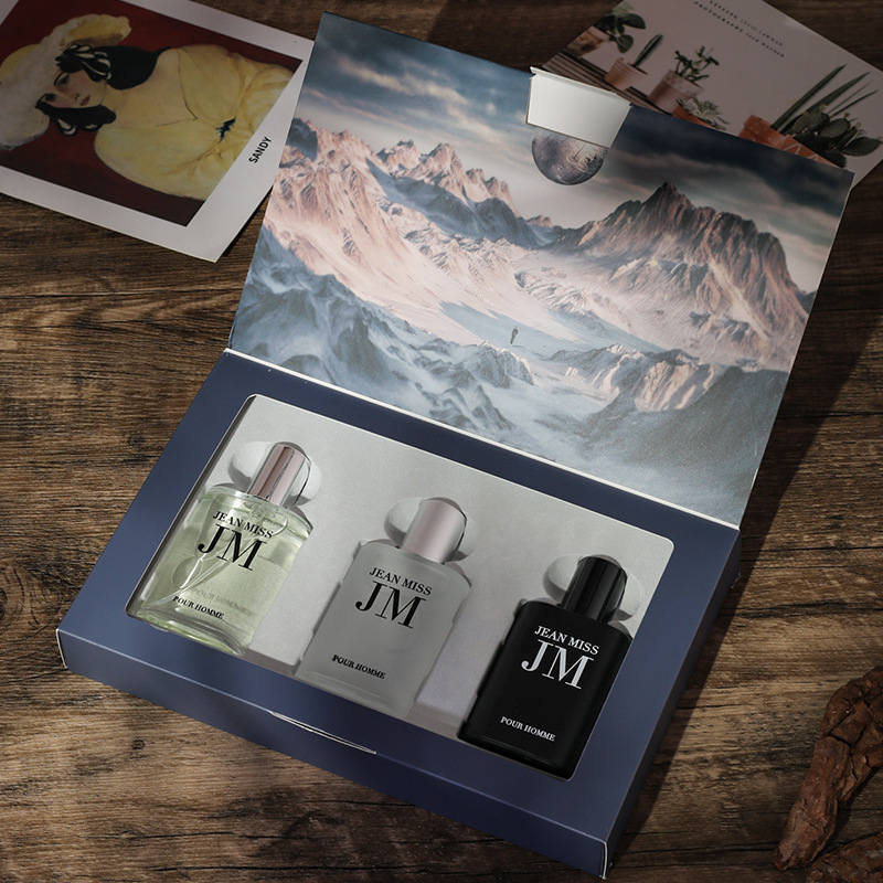 ชุดของขวัญน้ำหอมสำหรับผู้ชาย 3 - Fragrance Perfume Spray บทวิจารณ์และราคา